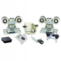 Zestaw wózek wózki rolki do bramy przesuwnej przesuwnych 80x80 rolk z Seger