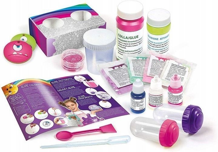 Laboratorium Clementoni 50636 Slime kolorowe zdjęcie 3
