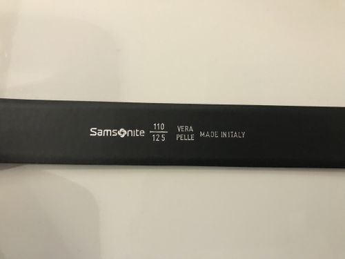 ELEGANCKI CZARNY PASEK MĘSKI SAMSONITE na Arena.pl