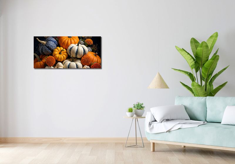 Obraz 90x40cm Jesienne Bogactwo zdjęcie 2