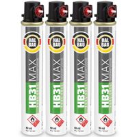 Gaz do gwoździarek gazowych 4 szt 80ml 40g Nabój gazowy HB31R