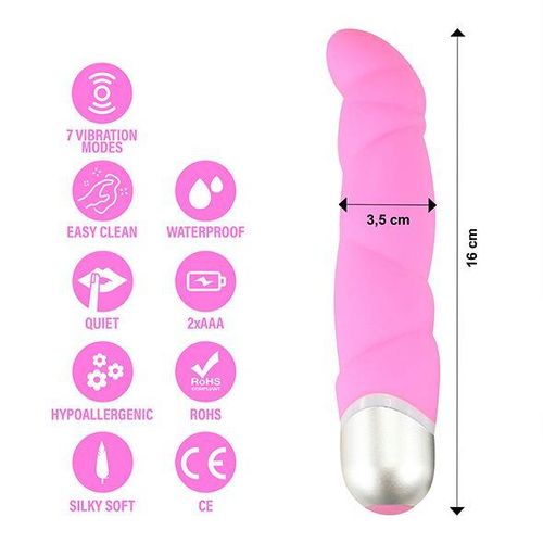 feelztoys - gino vibrator roze na Arena.pl