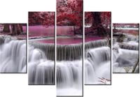 105CM 150CM OBRAZ 5 ELEM WODOSPAD DONG PEE SUA DRUK