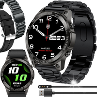 SMARTWATCH ZEGAREK MĘSKI MENU PL ROZMOWY WODOODPORNY DUŻY 710MAH + GRATIS