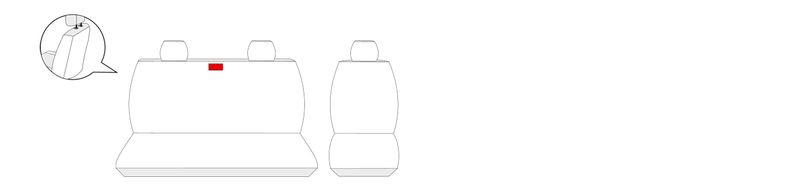 Ford Transit BUS 2006-2013 Pokrowce dopasowane na miarę zdjęcie 6