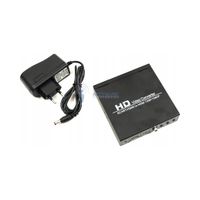 KONWERTER ADAPTER SCART HDMI DO HDMI AUDIO COAXIAL ANALOGOWY EURO SPDIF AV