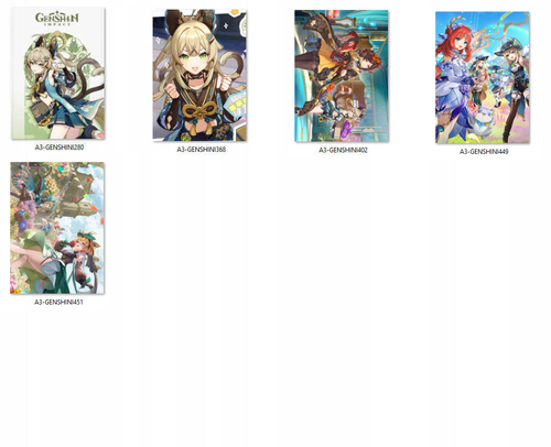 Plakaty Genshin Impact Kirara DO WYBORU na Arena.pl