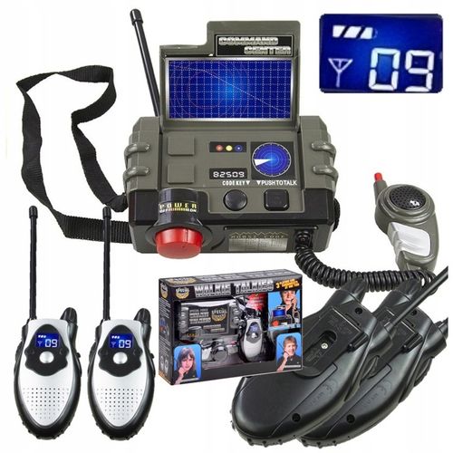 WALKIE TALKIE DLA DZIECI 2 x krótkofalówka ZESTAW łoki toki + BAZA do 30m na Arena.pl