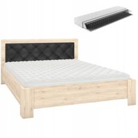 Łóżko sypialniane BARI 160x200 z materacem wygodne FANTASY PRODUCENT PL