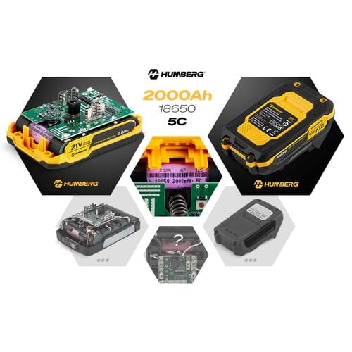 Piła łańcuchowa akumulatorowa mini pilarka Humberg HM-421 na Arena.pl