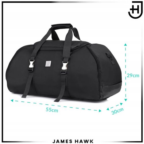 Torba sportowa podróżna męska Plecak 2w1 Treningowa wodoodporna James Hawk na Arena.pl
