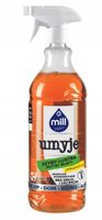 Płyn Mill Clean 1,22l mycie szyb luster pomarancza
