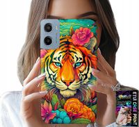 ETUI DO MOTOROLA E15 / G05 - ZWIERZĘCE WZORY TYGRYS TYGRYSEK CASE