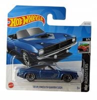 HOT WHEELS '70 Plymouth Barracuda HTC13 Muscle Car HW Roadsters 2024
