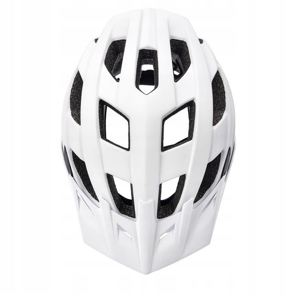 KASK ROWEROWY METEOR STREET M 55-58 IN-MOLD biały zdjęcie 6