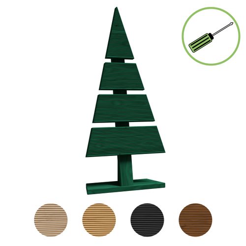 be4nature Choinka modrzewiowa odzoba świąteczna DIY Zielona 59 x 27 cm na Arena.pl