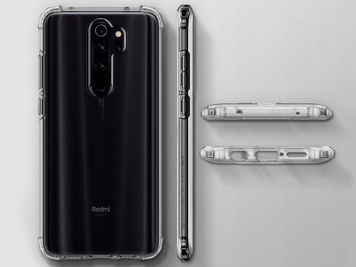 Etui Spigen Crystal Shell do Xiaomi Redmi Note 8 Pro Crystal Clear na Arena.pl