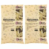 Mieszanka studencka 1kg (2x500g) Wysoka JAKOŚĆ Produkt NATURALNY