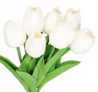 TULIPANY BUKIET TULIPANÓW GUMOWANE GUMOWE SILIKONOWE JAK ŻYWE