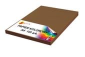 papier kolorowy a4 90g brązowy ciemny 100 arkuszy
