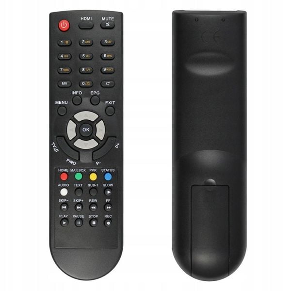 Pilot Opticum E-RCU 015 Dekodera Globo Skymaster RCU 015 +baterie GP 5szt zdjęcie 8