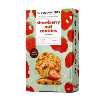 Ciasteczka Owsiane z Truskawkami The Beginnings, 80g