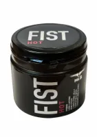 mister b fist hot lube 500 ml - żel intymny rozgrzewający, hybrydowy