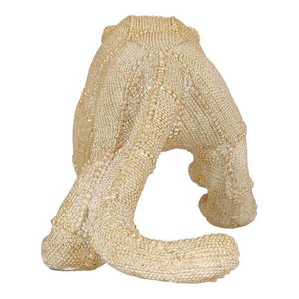 Dekoracja Pantera złota 15cm zdjęcie 3