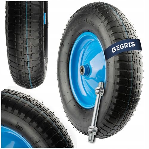 Koło do taczki 6 PR 4.00-8 z dętką BEGRIS na Arena.pl