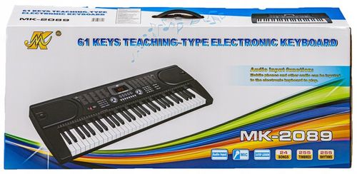 Keyboard Pianino MK-2089 61 klaw Mikrofon Statyw na Arena.pl