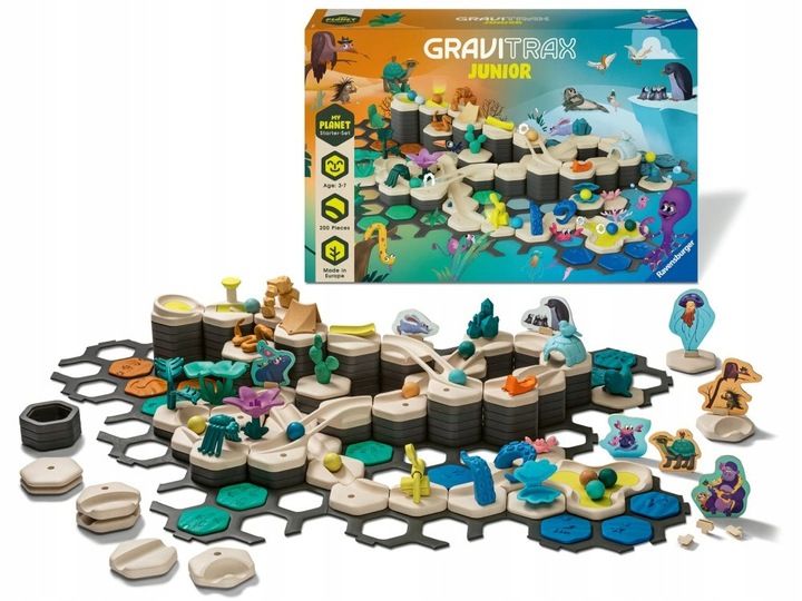 GraviTrax Junior Mega Zestaw startowy Planeta Tor kulkowy zdjęcie 1