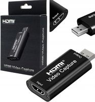 KARTA HDMI DO PRZECHWYTYWANIA WIDEO OBRAZU VIDEO GRABBER - USB ORG 4K DO PC