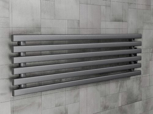 Grzejnik poziomy HORYZONT6 45x100 antracyt na Arena.pl