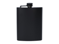 Czarna Elegancka Piersiówka Stal Nierdzewna 8 OZ ok. 240 ml