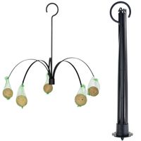 KARMNIK DLA PTAKÓW NA KULE TŁUSZCZOWE UCHWYT NA KARMĘ NA ZIMĘ WIESZAK