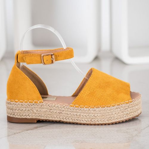 Źółte Espadryle Open Toe r.39 na Arena.pl