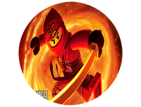 Opłatek na tort Lego Ninjago
