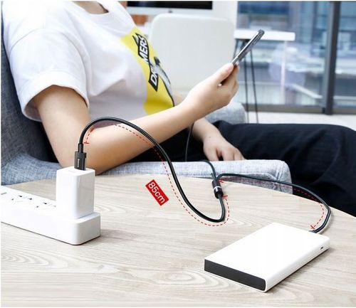 BASEUS Kabel 3w1 USB-C micro-USB iPhone 3.5A 1,2m na Arena.pl