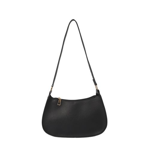 TOREBKA DAMSKA CZARNA NA RAMIĘ SKÓRA EKO KUFEREK LISTONOSZKA POJEMNA na Arena.pl