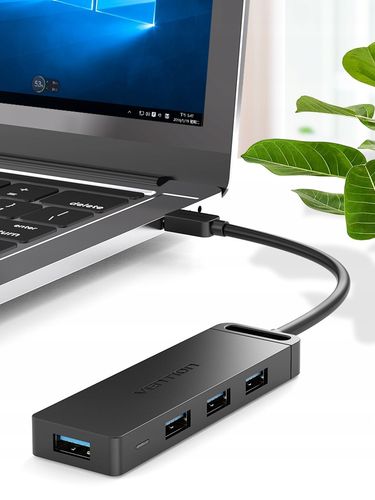 VENTION Type-C HUB 4xUSB3.0 + MicroUSB Power 0,5m na Arena.pl