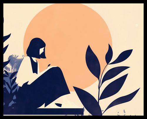 Plakat 50x40cm Kontemplacja na Arena.pl