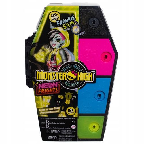 MONSTER HIGH STRASZYSEKRETY FRANKIE STEIN S3 NEONOWA HNF79 na Arena.pl