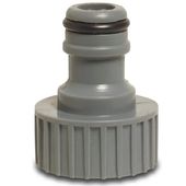 Flotide Złączka "Klik" Z Redukcją Pvc-U 3/4 - 1" Gw X Męski Klik Szaro-Ziel