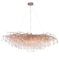 Nowoczesna lampa wisząca Icicle 2031-11 dekoracyjna mosiądz