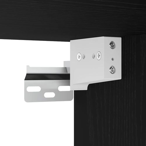 Szafka pod umywalkę, czarny dąb, 100x38,5x48 cm na Arena.pl