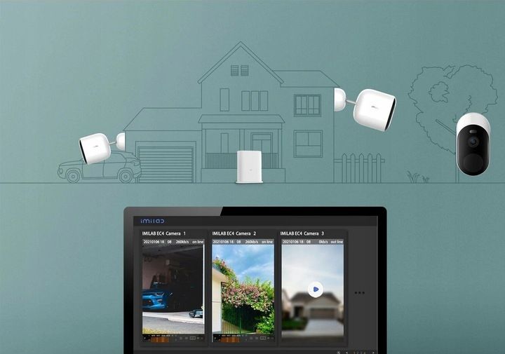 Kamera Zewnętrzna Imilab Ec4 2560P 2K+ zdjęcie 4