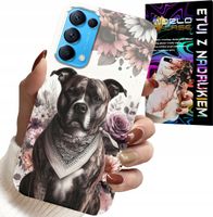 ETUI DO OPPO FIND X3 LITE - PITBULL GROŹNE PSY FUTERAŁ PLECKI CASE