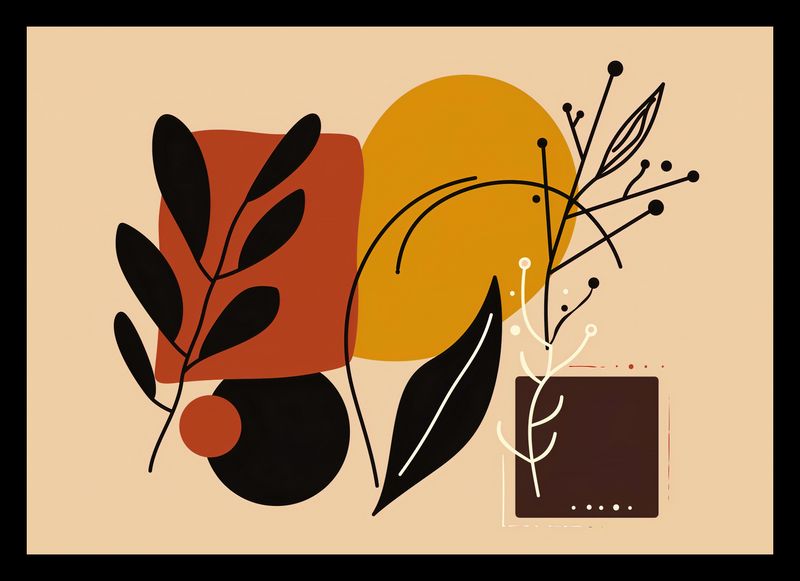 Plakat 29,7x21cm Ciepłe Kontury zdjęcie 2