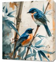 Obraz 60x70cm Trzy Ptaki