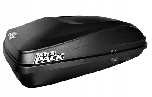 Box dachowy bagażnik Inter Pack Stella 370 czarny kevlar na Arena.pl